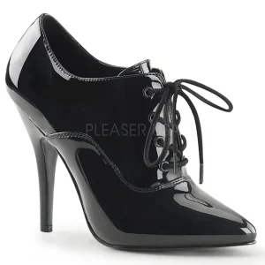 Noir Verni 13 cm SEDUCE-460 Oxford escarpins à talons hauts