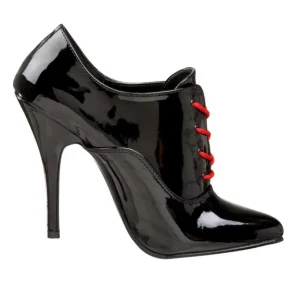 Noir Verni 13 cm SEDUCE-460 Oxford escarpins à talons hauts