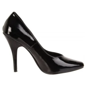Noir Verni 13 cm SEDUCE-420V escarpins à bout pointu