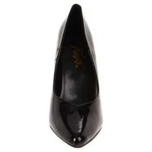 Noir Verni 13 cm SEDUCE-420V escarpins à bout pointu