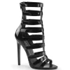 Noir Verni 13 cm SEXY-52 Bottines Talons Hauts Femmes