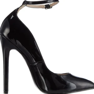 Noir Verni 13 cm SEXY-23 Chaussures Escarpins Classiques