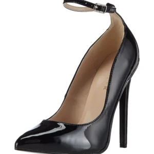 Noir Verni 13 cm SEXY-23 Chaussures Escarpins Classiques