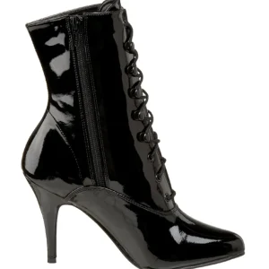Noir Verni 10,5 cm VANITY-1020 Bottines Talons Hauts Femmes