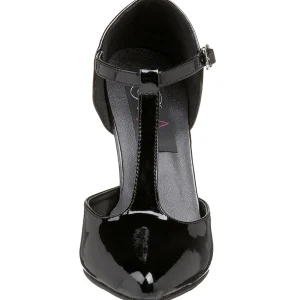 Noir Verni 10,5 cm VANITY-415 Escarpins Talons Hauts Hommes