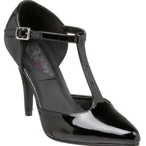 Noir Verni 10,5 cm VANITY-415 Escarpins Talons Hauts Hommes