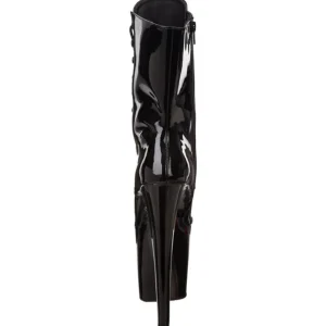 Noir Verni 18 cm XTREME-1020 bottines a plateforme pour femmes