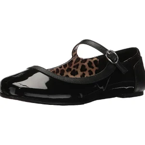 Noir Verni ANNA-02 grande taille chaussures ballerines