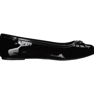 Noir Verni ANNA-01 grande taille chaussures ballerines