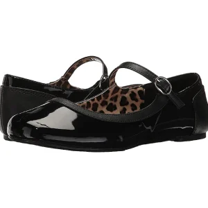 Noir Verni ANNA-02 grande taille chaussures ballerines