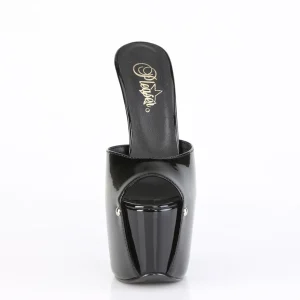 Noirs 18 cm JUBILANT-01 mules plateforme talon haut femme