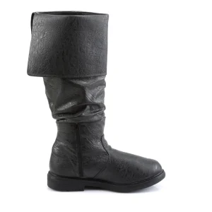 Noirs bottes robinhood pour hommes cosplay renaissance halloween bottes
