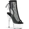 Noirs pierre strass 18 cm ADORE-1018RM bottines talons hauts pleaser