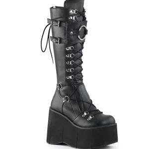 Noirs vegan 11,5 cm DemoniaCult KERA-200 bottes plateforme gothique