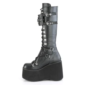 Noirs vegan 11,5 cm DemoniaCult KERA-200 bottes plateforme gothique