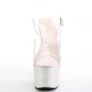 Opale paillettes 18 cm Pleaser ADORE-708HMG chaussure à talons de pole dance