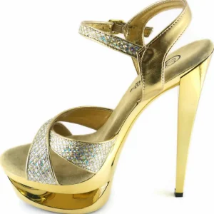 Or Etincelle 16,5 cm Pleaser ECLIPSE-619G Chaussures Stilettos
