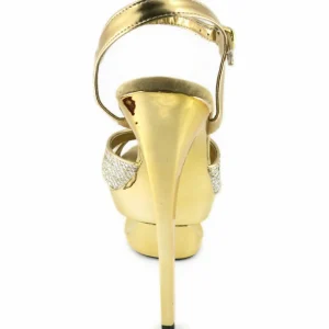 Or Etincelle 16,5 cm Pleaser ECLIPSE-619G Chaussures Stilettos
