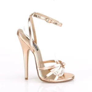 Or Rose 15 cm DOMINA-108 chaussures fetish à talons