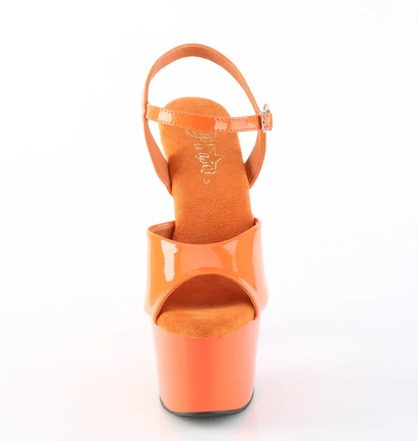 Orange 18 cm ADORE-709 pleaser sandales talons hauts femme