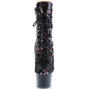 Paillettes Rouge 18 cm ADORE-1020SQ bottines plateforme de pole dance
