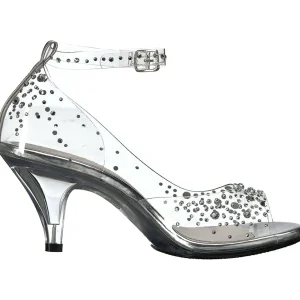 Pierre strass 8 cm BELLE-330RS chaussures travesti
