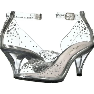Pierre strass 8 cm BELLE-330RS chaussures travesti