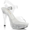 Pierre strass 13 cm GLORY-508DM chaussure competition bikini fitness talons hauts