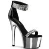 Pierres Scintillantes 18 cm ADORE-769RS Plateforme Talons Hauts