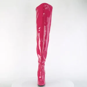 Pink 13 cm cuissardes mollets larges et cuisses rondes élastiquées pour hommes