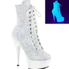 Réfléchissant 15 cm DELIGHT-1020LG chaussures plateforme et talons
