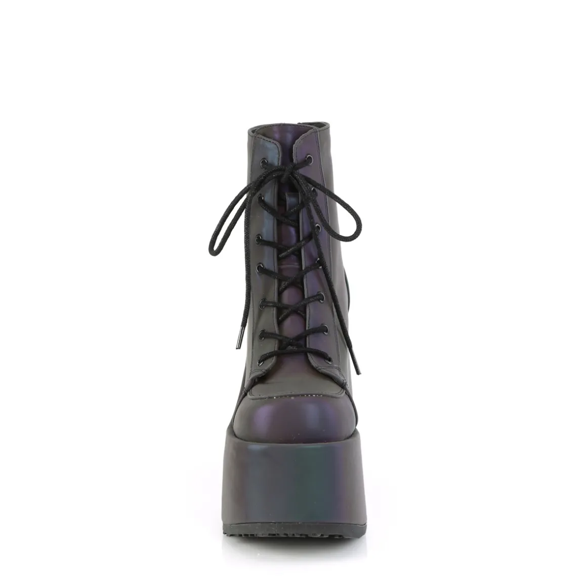 rflchissants__cm_camel_fe_1.webp Réfléchissants 13 cm CAMEL-203 femmes bottines plateforme épais talon chunky vertes