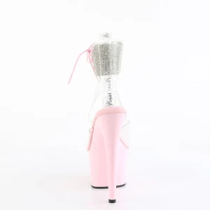 Rose 18 cm ADORE-791-2RS talon haut avec manchette de cheville strass