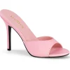 Rose 10 cm CLASSIQUE-01 grande taille mules femmes
