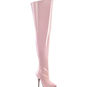 Rose 13 cm cuissardes mollets larges et cuisses rondes élastiquées pour hommes