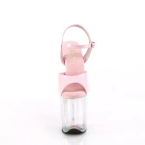 Rose 20 cm FLAMINGO-809HT Hologramme talons avec plateforme