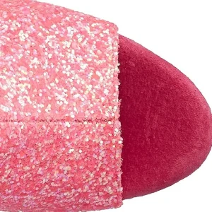 Rose etincelle 18 cm ADORE-1018G bottines a plateforme femmes