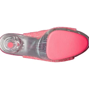 Rose etincelle 18 cm ADORE-1018G bottines a plateforme femmes