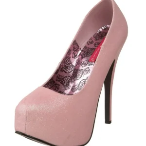 Rose Etincelle 14,5 cm Burlesque TEEZE-31G Platform Escarpins Chaussures
