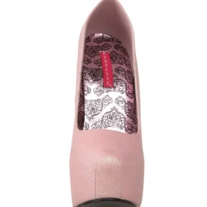 Rose Etincelle 14,5 cm Burlesque TEEZE-31G Platform Escarpins Chaussures
