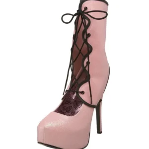Rose Etincelle 14,5 cm Burlesque TEEZE-31G Platform Escarpins Chaussures