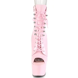 Rose Verni 18 cm ADORE-1021 bottines plateforme pour femmes
