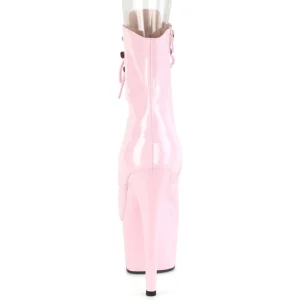 Rose Verni 18 cm ADORE-1021 bottines plateforme pour femmes