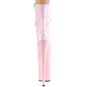 Rose Verni 25,5 cm BEYOND-1020 talons très hauts - bottines plateforme extrême