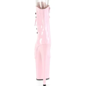 Rose Verni 20 cm FLAMINGO-1021 bottines plateforme pour femmes