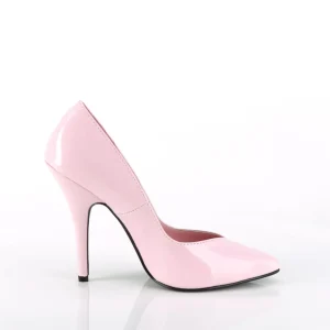 Rose Verni 13 cm SEDUCE-420V escarpins à bout pointu