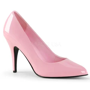 Rose Verni 10 cm VANITY-420 escarpins à bout pointu