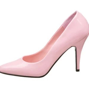 Rose Verni 10 cm VANITY-420 escarpins à bout pointu