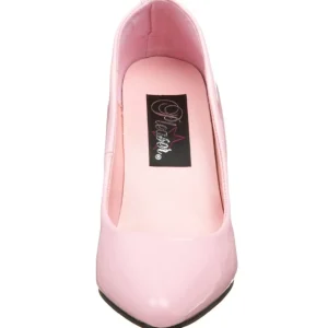 Rose Verni 10 cm VANITY-420 escarpins à bout pointu