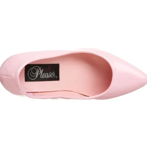 Rose Verni 10 cm VANITY-420 escarpins à bout pointu